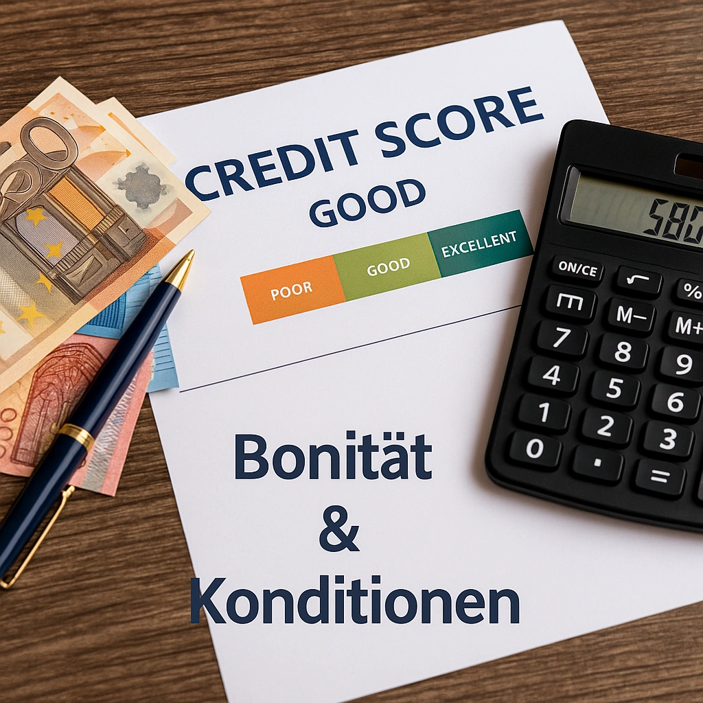 Bonität und Konditionen